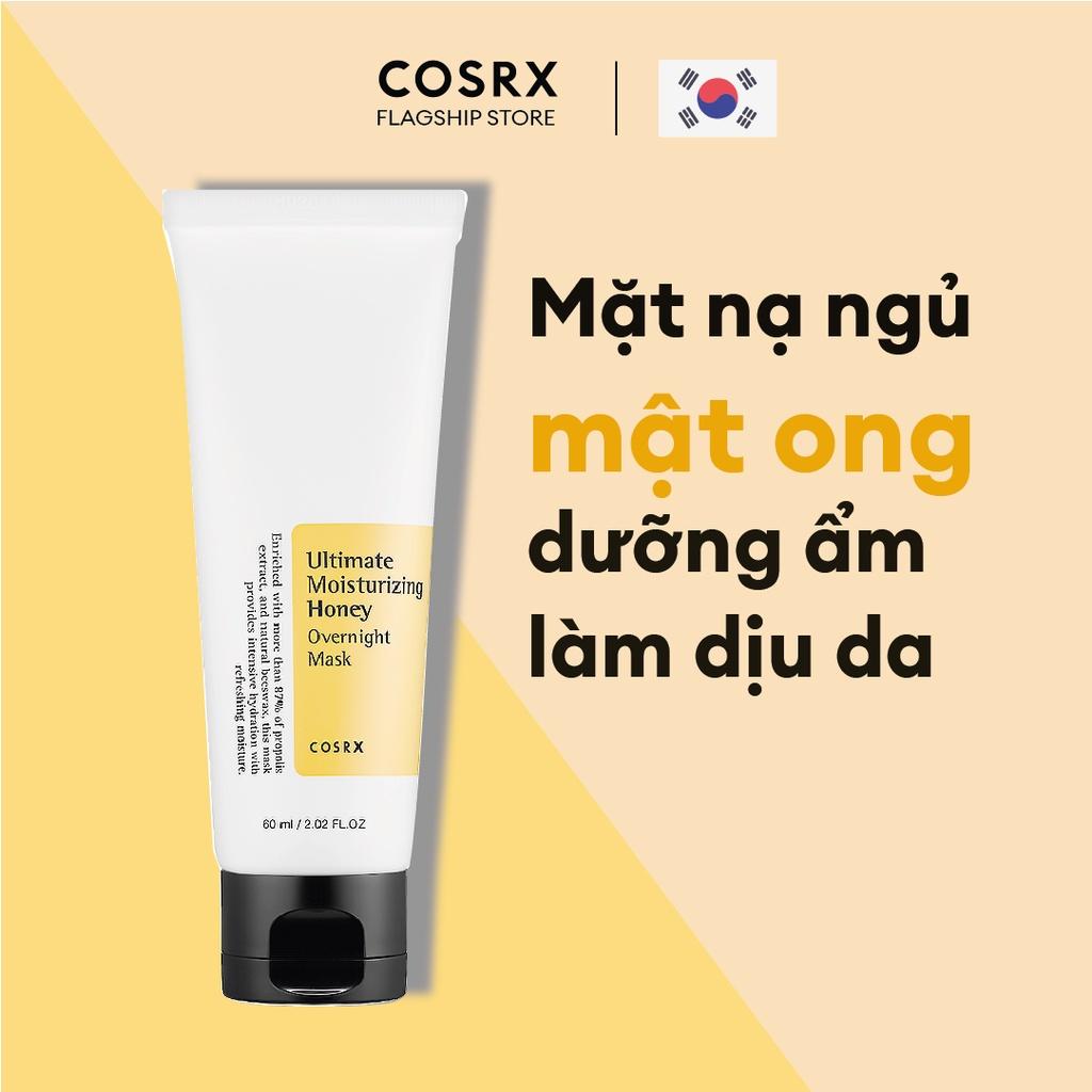 Mặt Nạ Ngủ Keo Ong Dưỡng Ẩm Và Tái Tạo Da COSRX Ultimate Moisturizing Honey Overnight Mask 60ml HSD