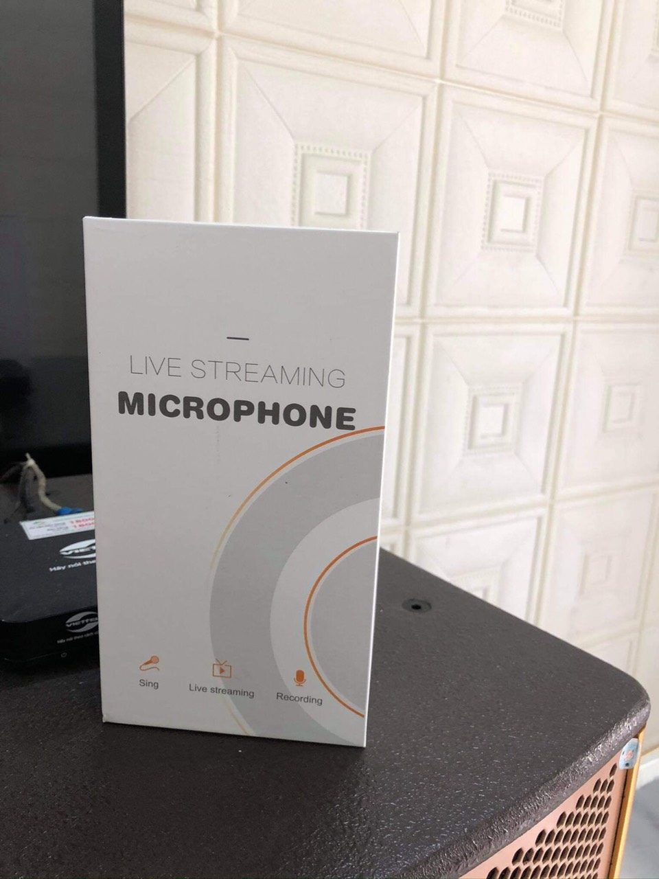 Micro Livestream MISOUND Live -M8.(không cần soundcard) Hát karaoke trên ÔTô - Hàng chính hãng