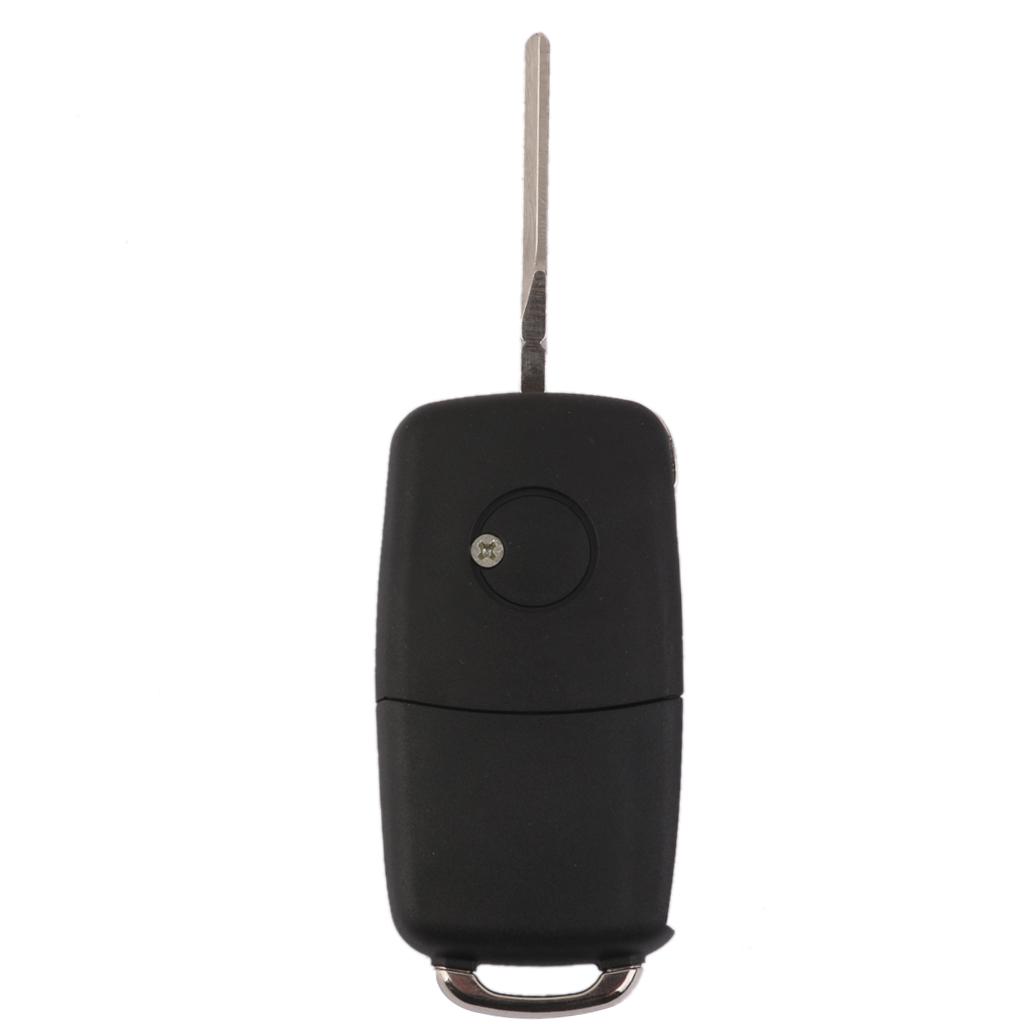 2 BUTTON FLIP KEY REMOTE FOB SHELL CASE REPLACEMENT for VW GOLF