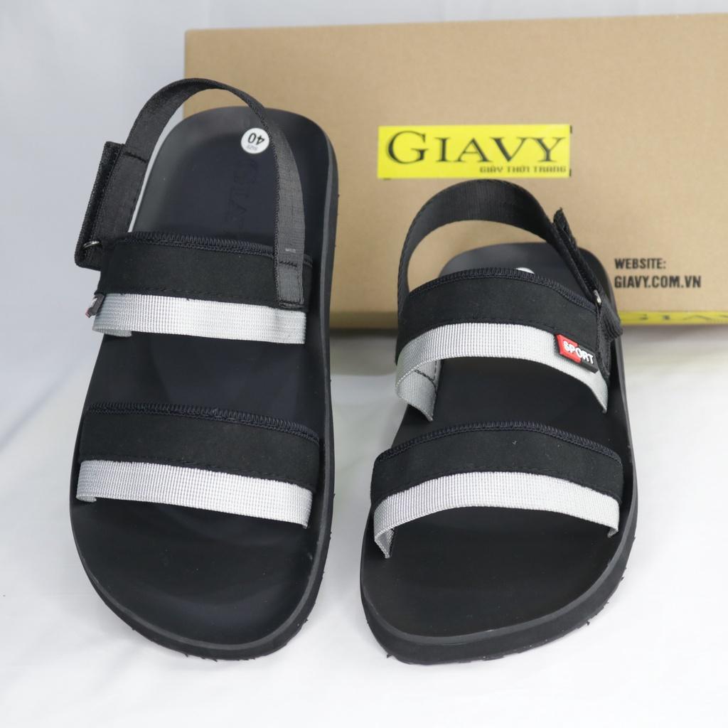 Giày sandal nam quai 2 dây ngang Giavy SL547