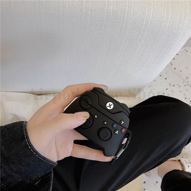 Bao Case Ốp dành cho airpod pro Xbox silicon 3D cao cấp