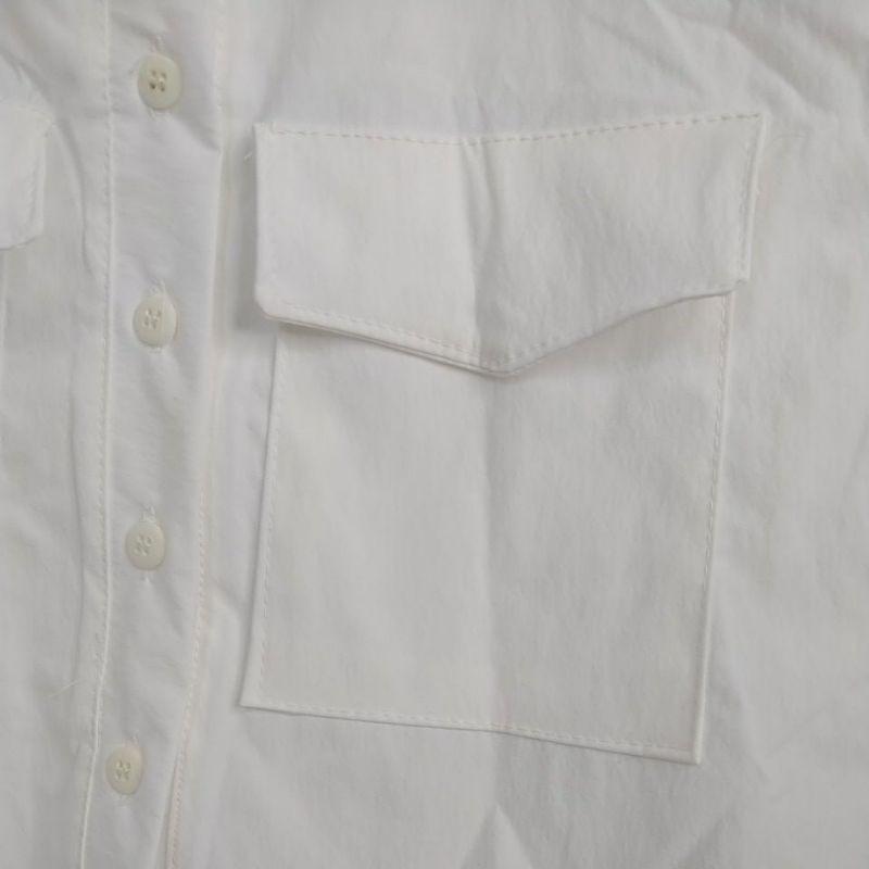 Áo sơ mi croptop tay ngắn