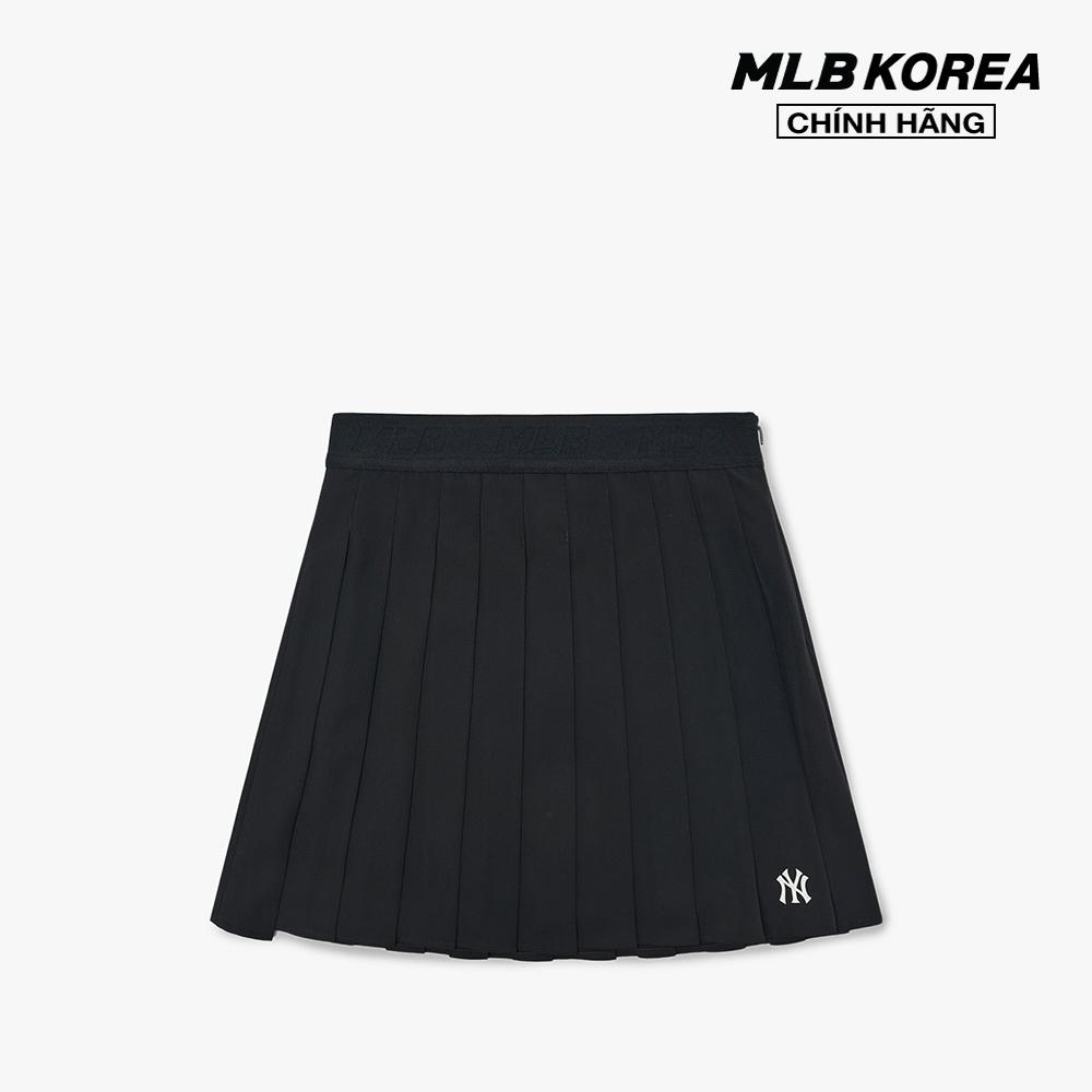 MLB - Chân váy mini xếp li Basic Pleats 3FSKB0324