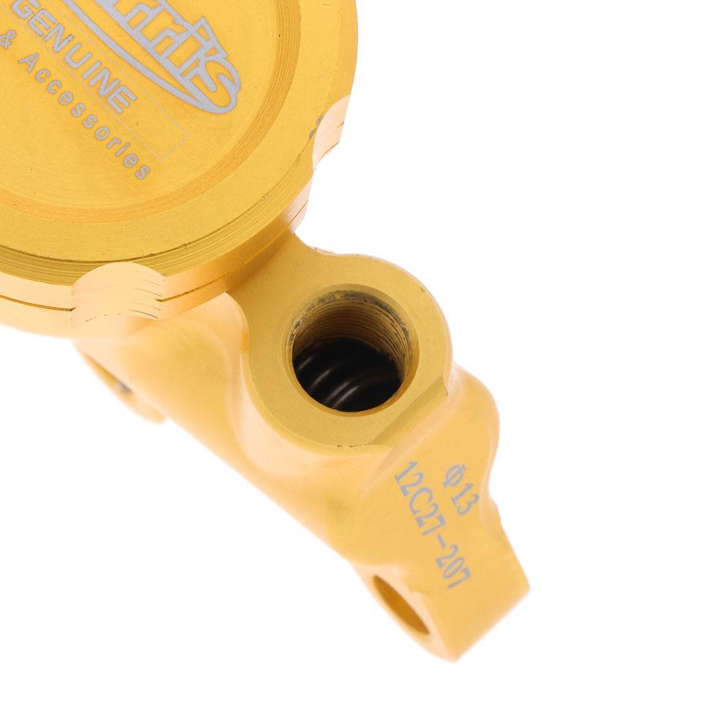 Universal CNC Aluminum Rear Brake Master Cylinder Pump Universal for Motorcycle Dirt Bike Quad Car