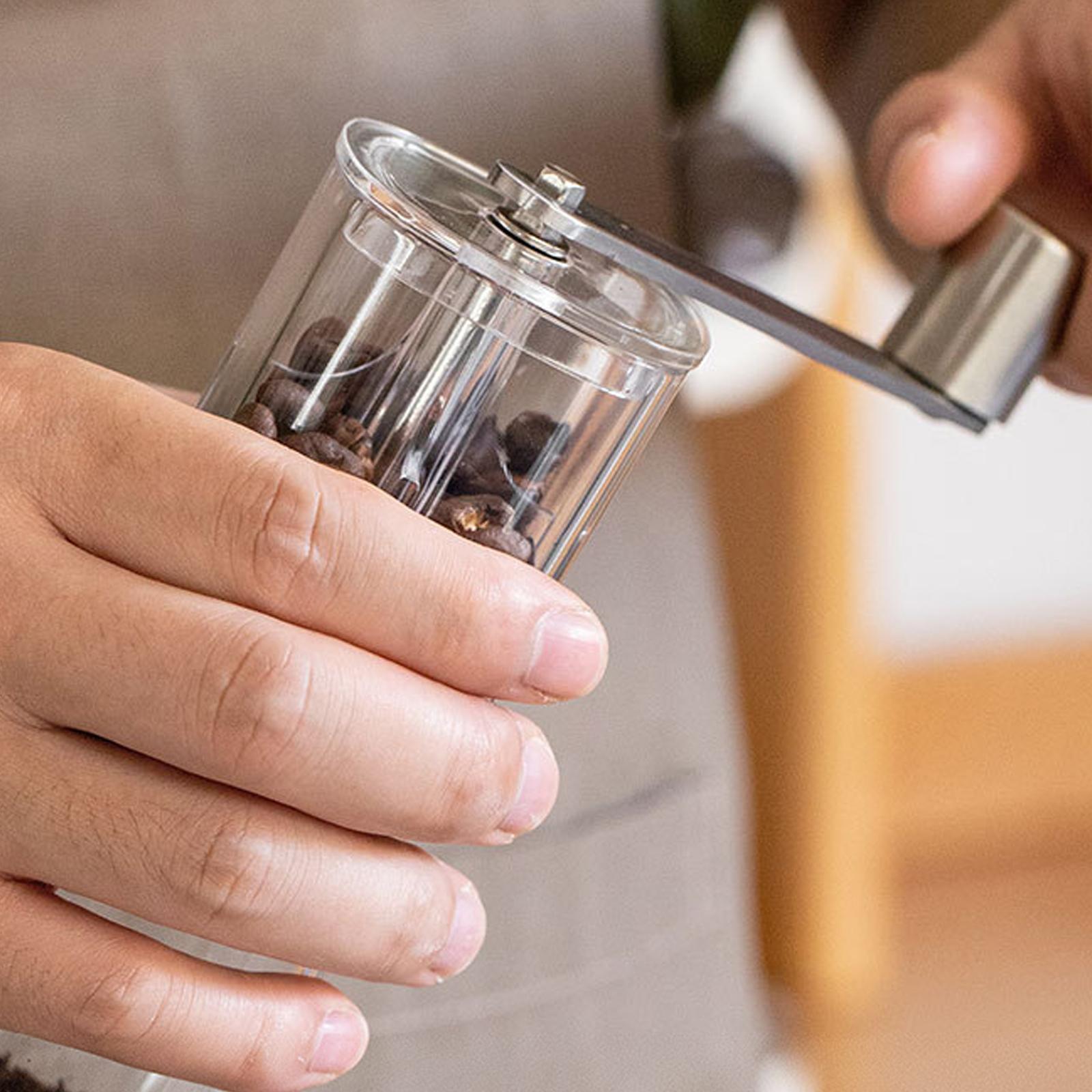 Manual Ceramic Burr Coffee Bean Grinder Manual for Travelling