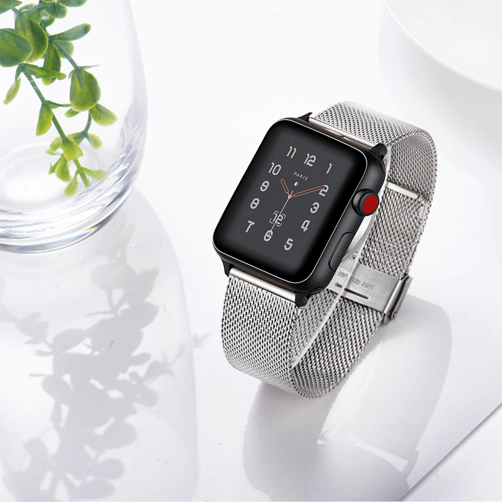 Dây Đeo Dành Cho Apple Watch Thép Không Gỉ Cao Cấp Nam Nữ Watchband for Apple Watch YE-014