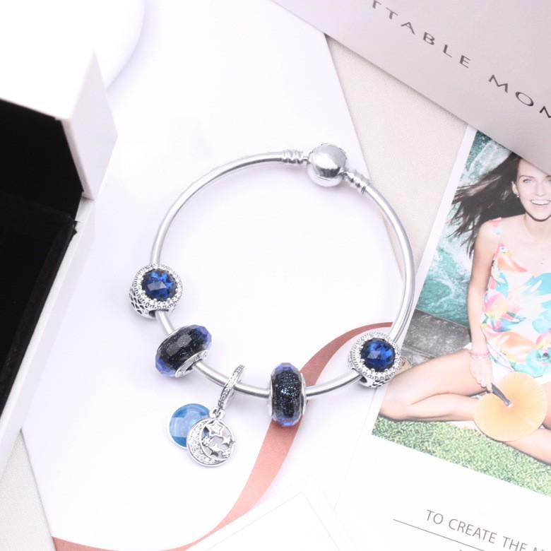 Vòng Bạc S925 ALE Cao Cấp - Vòng Charm Bạc Chuẩn S925 - Mã sản phẩm VONGBAC_DN079