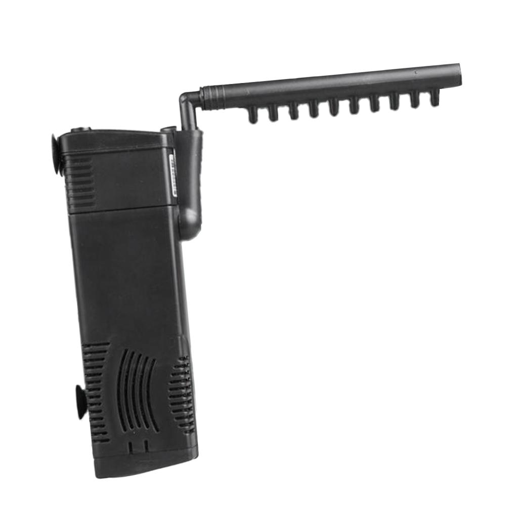 Internal Fish Tank Aquarium Filter Submersible With Spray Bar Included