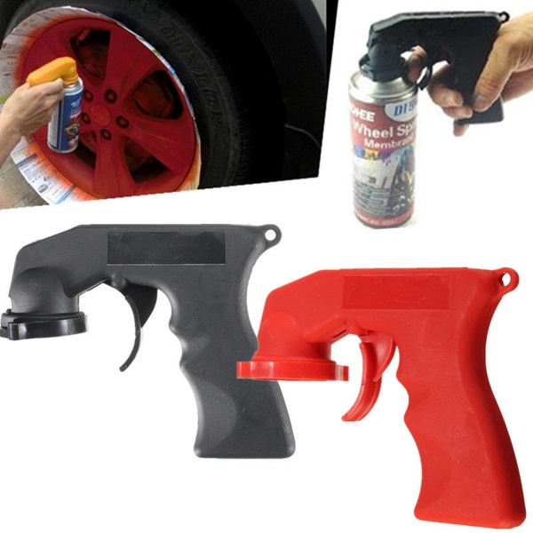 Đầu Cò Nhựa Gắn Bình Xịt Sơn, Dễ Sử Dụng Linh Hoạt(đỏ / đen)