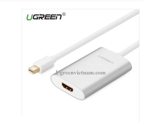 Cáp Mini displayport to HDMI hỗ trợ 4k*2k Ugreen 10451-Hàng Chính Hãng