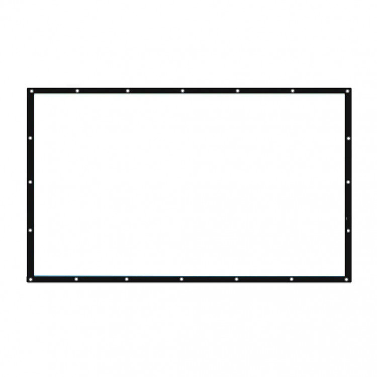 40/"//50/"//60/"//72/"// Projector Projection Screen 16:9 Home Cinema Theater White VA