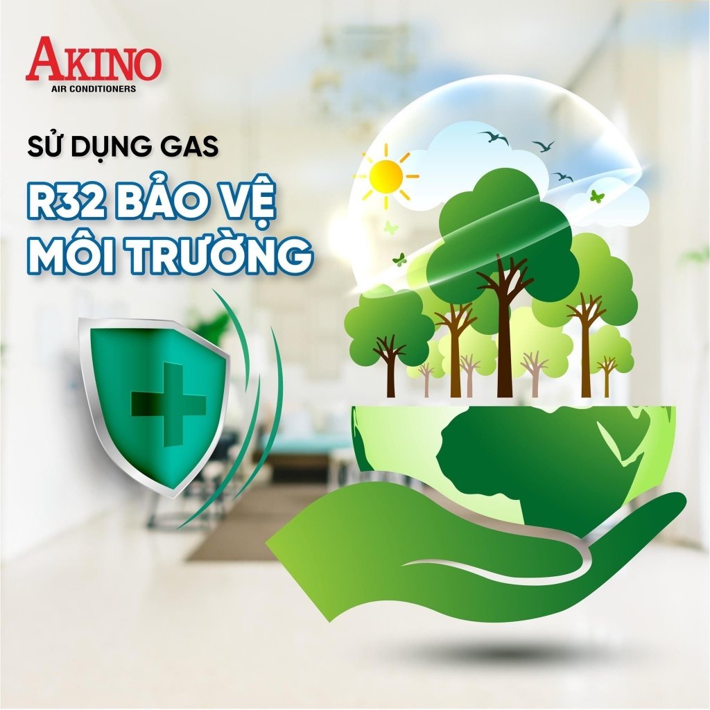 Máy Lạnh AKINO 1HP Inverter AKN-9CINV1FA - 9000BTU Hàng Chính Hãng ( Giao hàng toàn quốc).