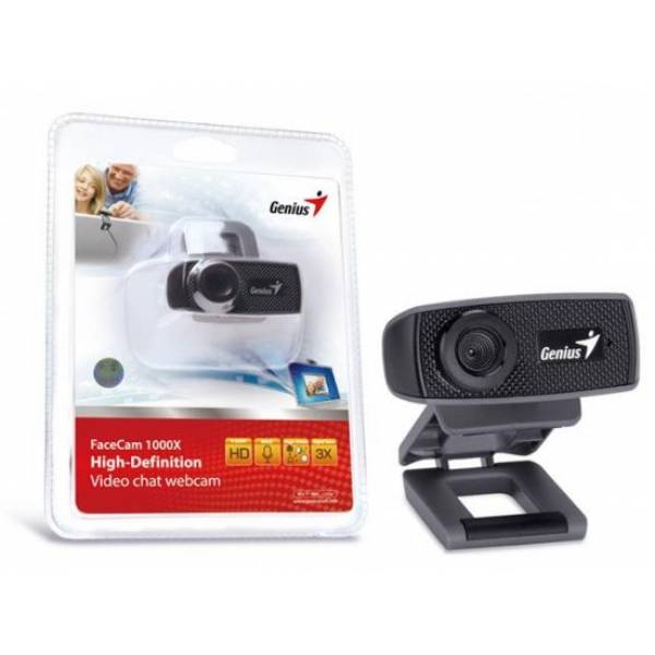 Webcam Genius Facecam 1000X độ phân giải HD - Hàng chính hãng