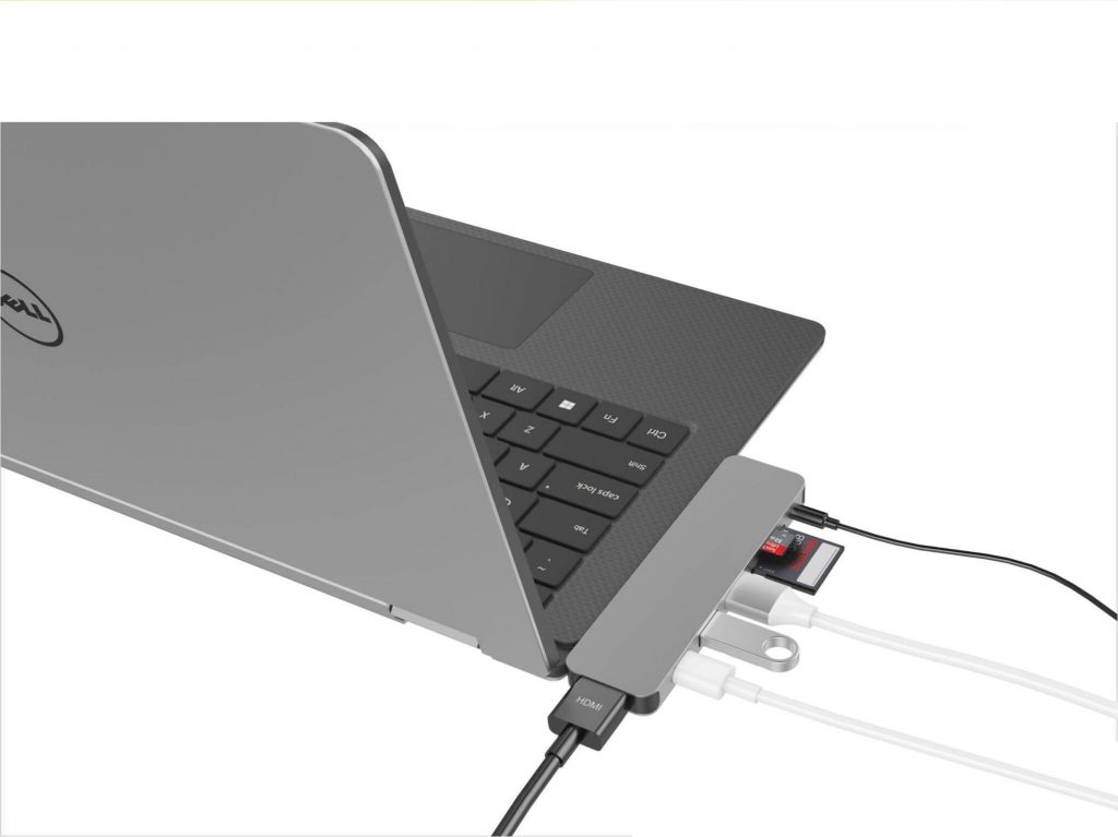 Cổng Chuyển HyperDrive SOLO 7-in-1 USB-C Hub for MacBook, PC &amp; Devices - Hàng Chính Hãng