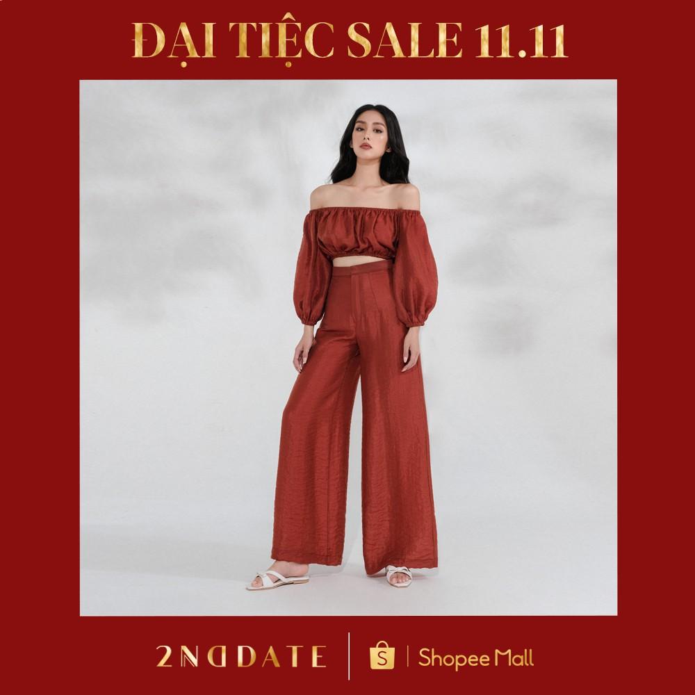 Quần suông ống rộng 2NDDATE TR015