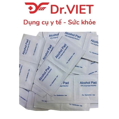 Gạc tẩm cồn LUGMED H/100 và H/50 miếng