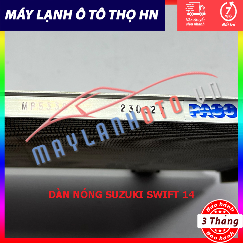 Dàn nóng Suzuki Swift đời 2010 2011 2012 2013 2014 Hàng xịn Thái Lan 10 11 12 13 14