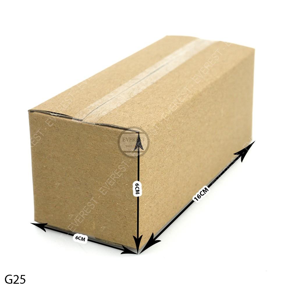 Combo 20 thùng G25 16x6x6 giấy carton gói hàng Everest