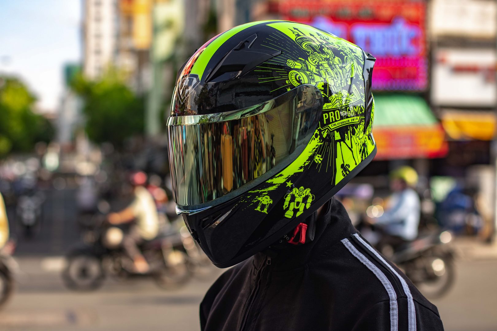 Mũ Bảo Hiểm Fullface YOHE 978 Plus