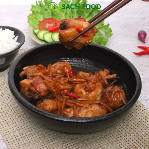 Đùi Góc Tư Gà Kho Gừng