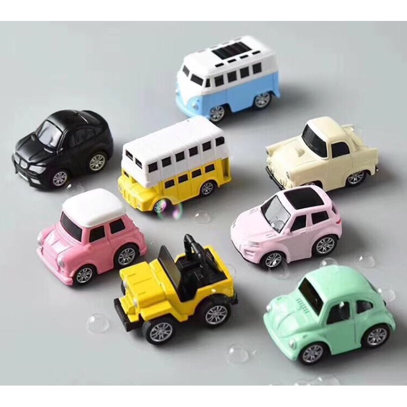 Bộ 8 Mô Hình Đồ Chơi Mini Car Cho Bé Bằng Thép Cao Cấp Chính Hãng miDoctor