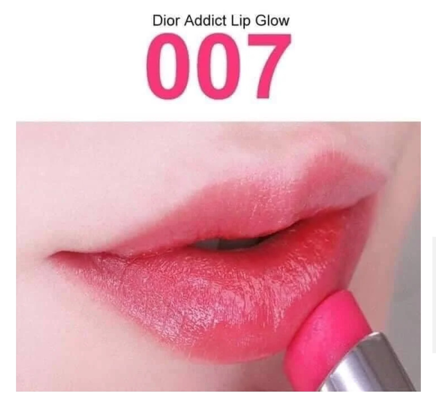 Son Dưỡng Dior Addict Lip Glow Màu 007 Raspberry ( NEW)