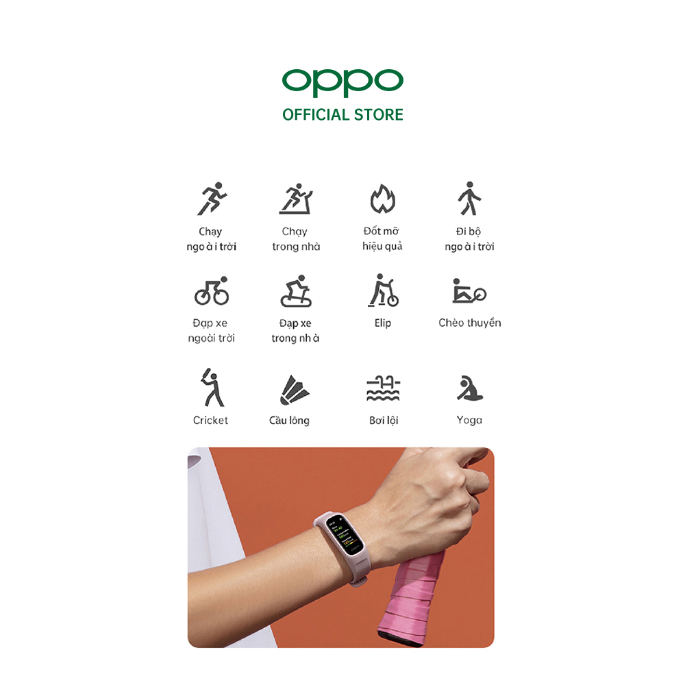 Combo Sản Phẩm OPPO (OPPO Band + Enco W11) - Hàng Chính Hãng