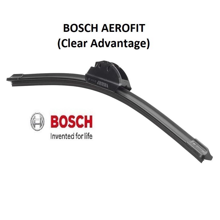 Gạt Mưa Ô Tô Bosch Clear Advantage AEROFIT Loại Thân Mềm Không Xương - HÀNG CHÍNH HÃNG 100%