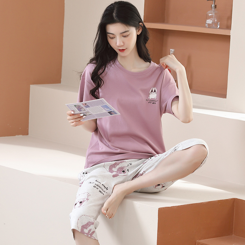 Quần áo mặc nhà cotton 5613