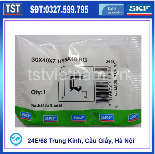 SKF Phớt chắn dầu 30x40x7