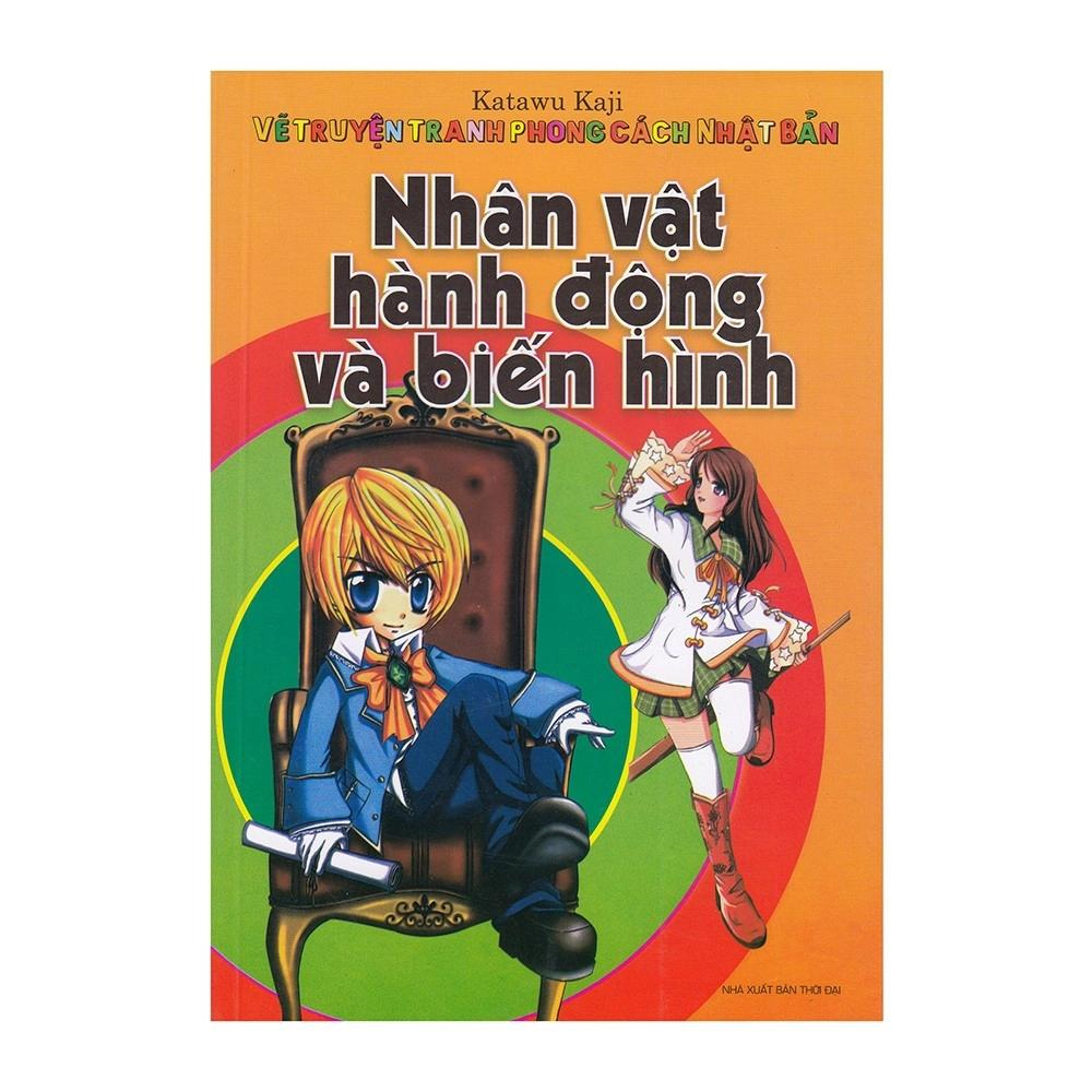 Vẽ Truyện Tranh  Phong Cách Nhật Bản - Nhân Vật Hành Động & Biến Hình -