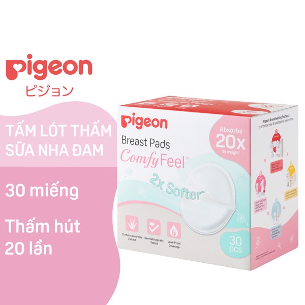 Tấm Lót Thất Sữa Pigeon Nha Đam 30 Miếng/hộp