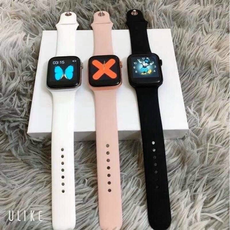 Đồng hồ thông minh Smart watch T500 Seri 6 full box, thay hình nền tùy ý, nghe gọi, nghe nhạc