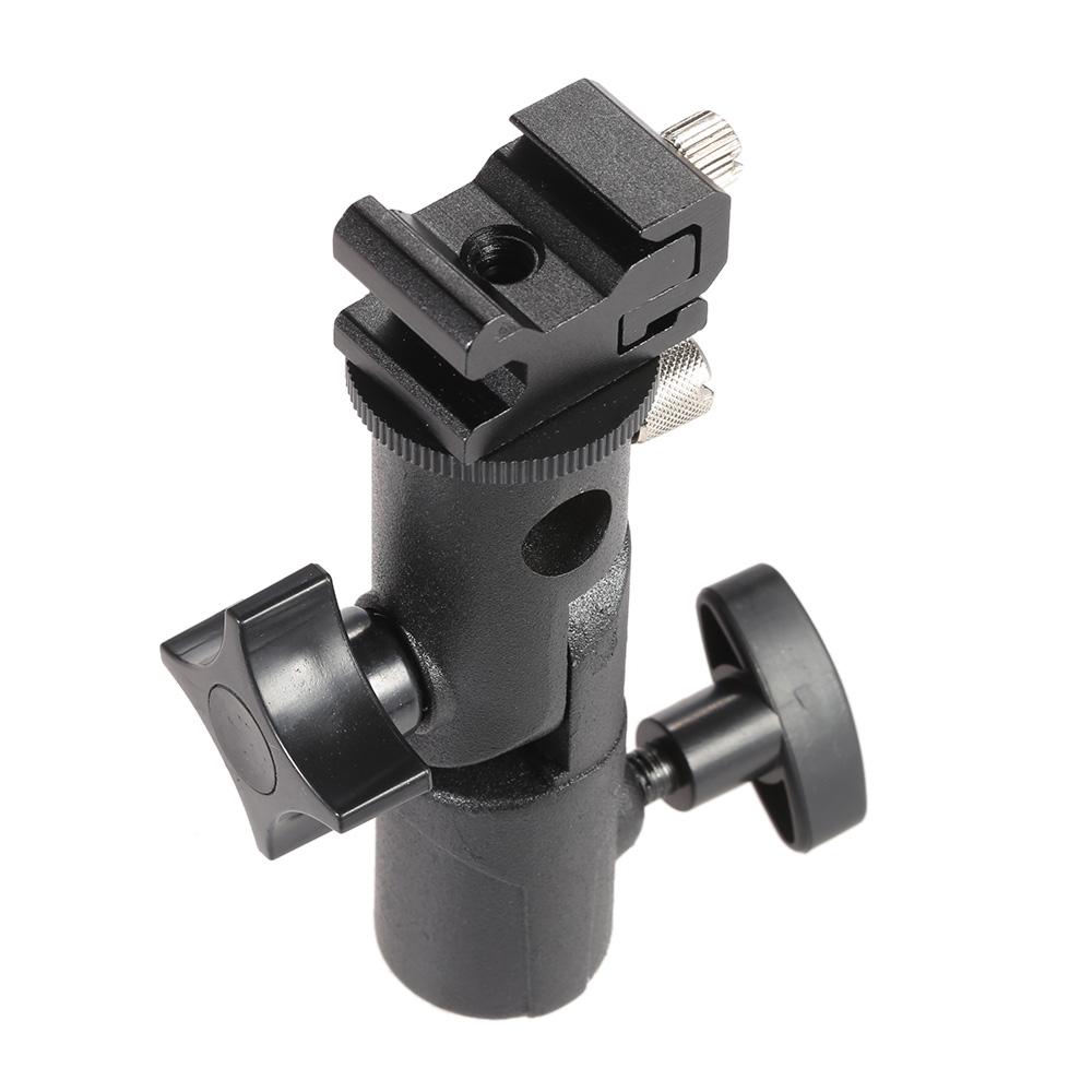 Giá đỡ ánh sáng ó chân đế xoay 1/4 "đến 3/8" đa năng Đèn chớp Loại E