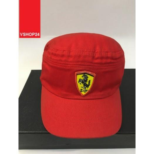 MŨ ĐẦU VUÔNG FERRARI ĐỎ 126 (CODE: MFR126)