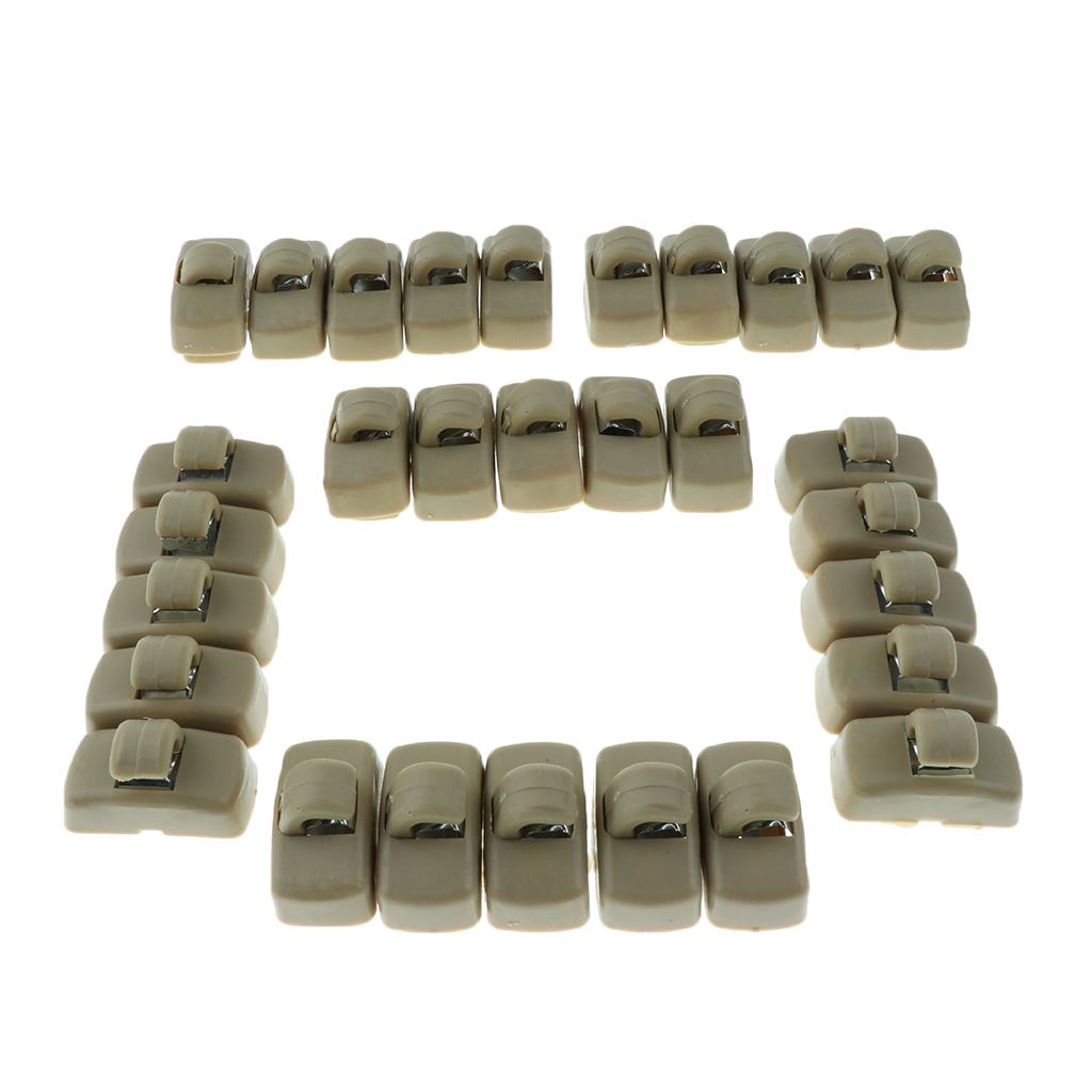 30pcs Car Sun Visor Hook Retainer Clips For  Lavida   B5