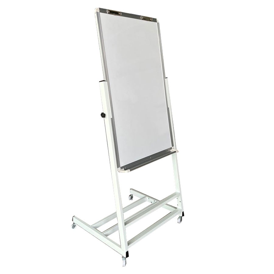 Bảng Flipchart F4 - Mặt bảng trắng polytaiwan viết bút lông KT 60x100cm