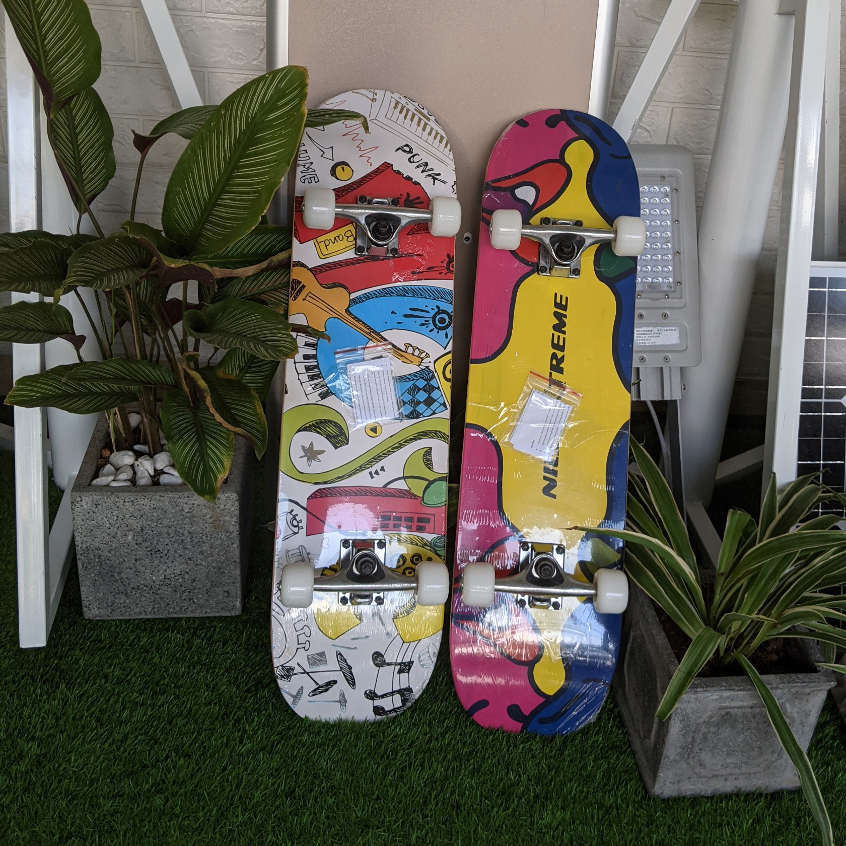 Ván trượt Skateboard bánh PU BABY PLAZA W3108C-2