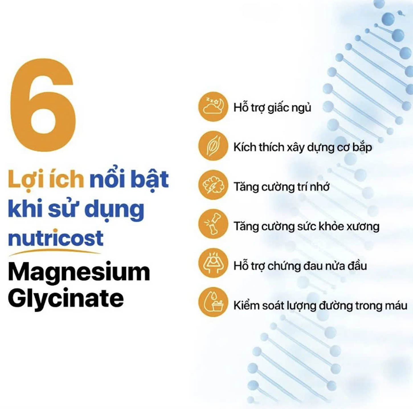 Viên Uống Nutricost Magnesium Extra Strength (420mg), Hỗ Trợ Xương, Giảm Stress và Cơ Bắp