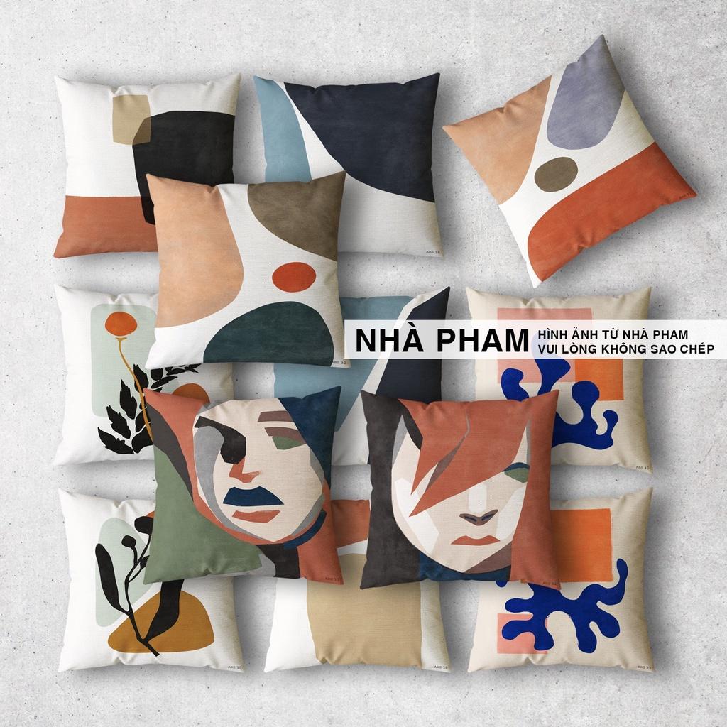 GỐI TRANG TRÍ SOFA ABSTRACT (No21-No40) (45x45cm)