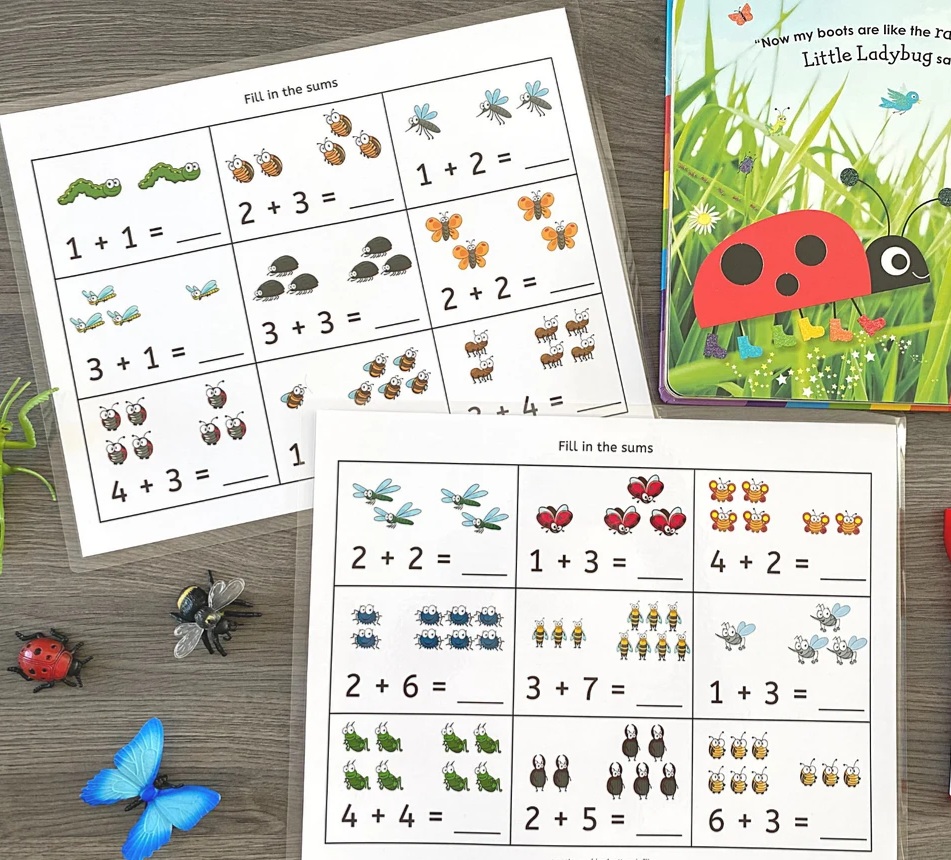 Hoạt động "Bugs math" tặng kèm bút
