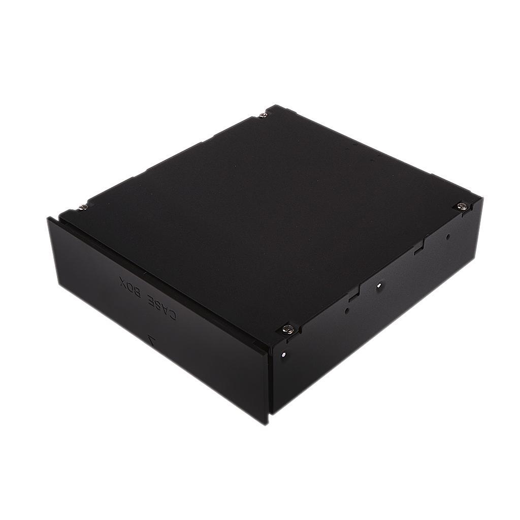 Computer Hard Drive Mobile Blank Rack Drawer Tray Storage Case for DVD/CD
