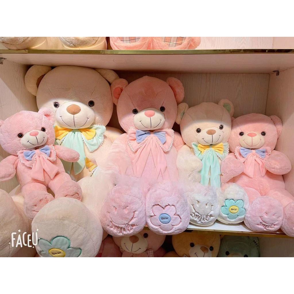 Teddy nơ chân hoa cao cấp cực mịn và êm ái