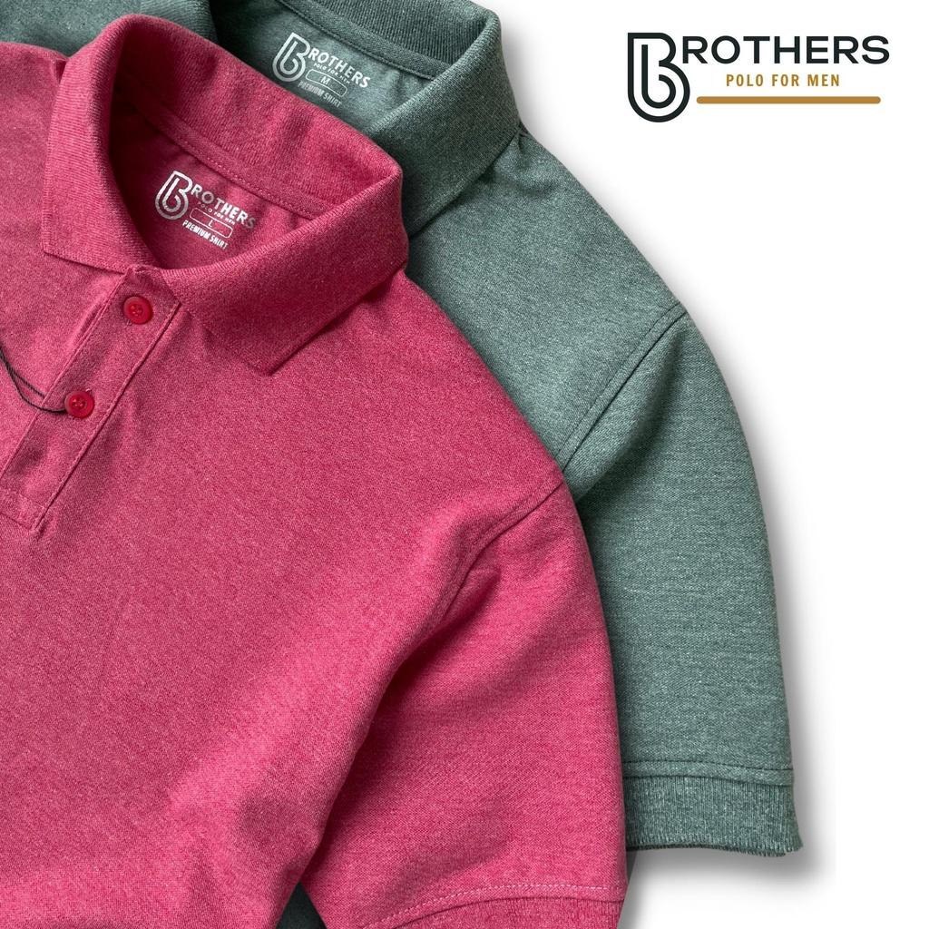 Áo thun POLO nam TRODOM màu mới cổ trụ bẻ basic, vải cá sấu cotton cao cấp, chuẩn form, xịn đẹp - BROTHERS
