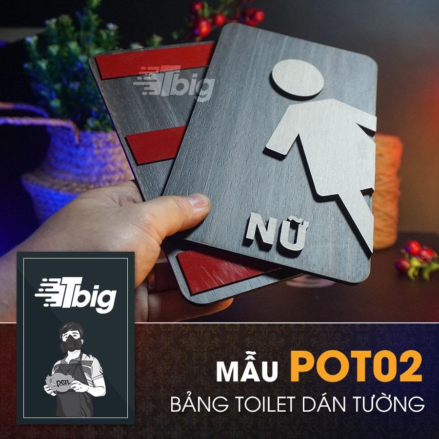 Bảng toilet gỗ dán cửa phòng vệ sinh Đẹp - Rẻ - Chất lượng