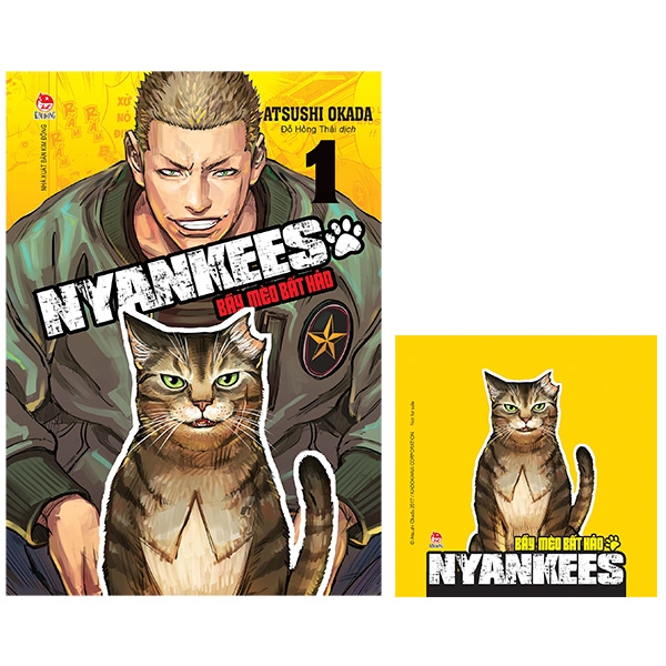 Nyankees - Bầy Mèo Bất Hảo - Tập 1 - Tặng Kèm Lót Ly