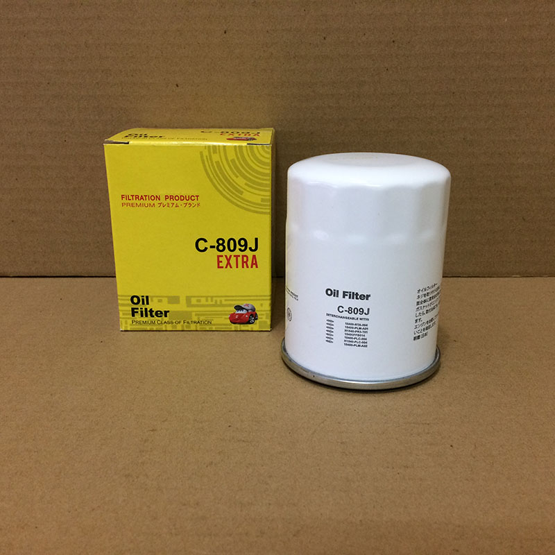Lọc nhớt cho xe Honda Accord 2013, 2014, 2015, 2016, 2017, 2018, 2019, 2020 mã phụ tùng 15400-PLM-A02 mã C809J