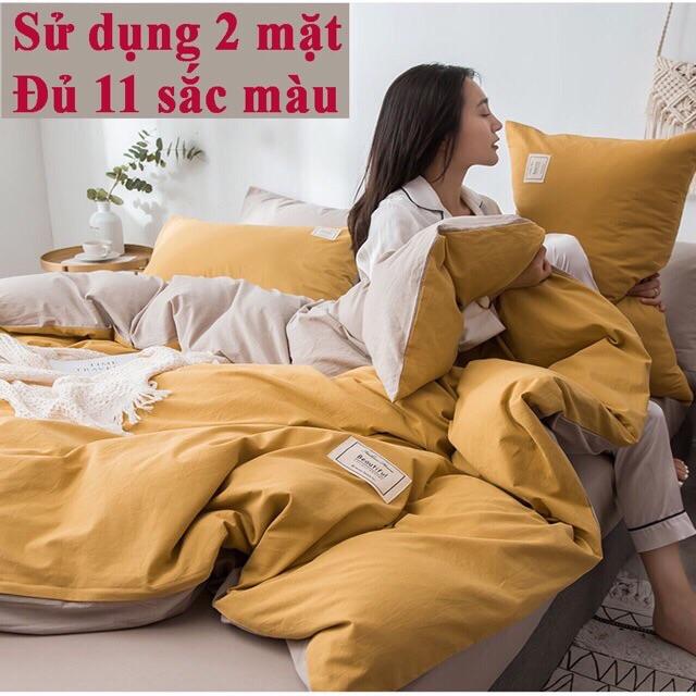 BỘ CHĂN GA COTTON TICI ĐŨI NHẬP KHẨU HÀN QUỐC ĐỦ MÀU