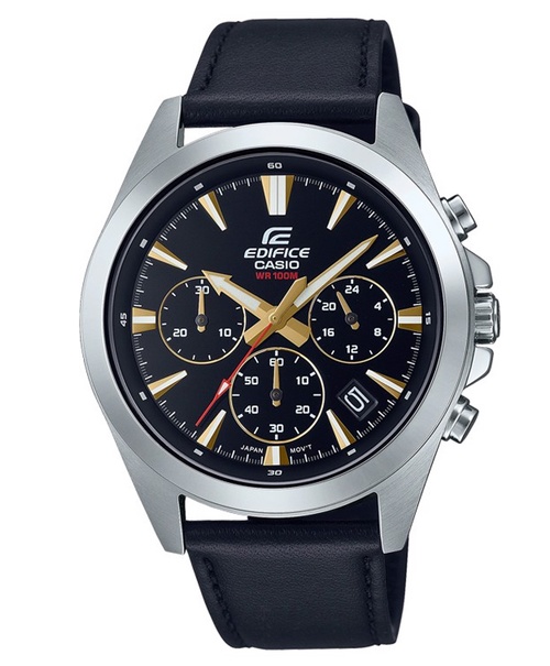 Đồng Hồ Casio Edifice Nam dây da EFV-630L-1AVUDF