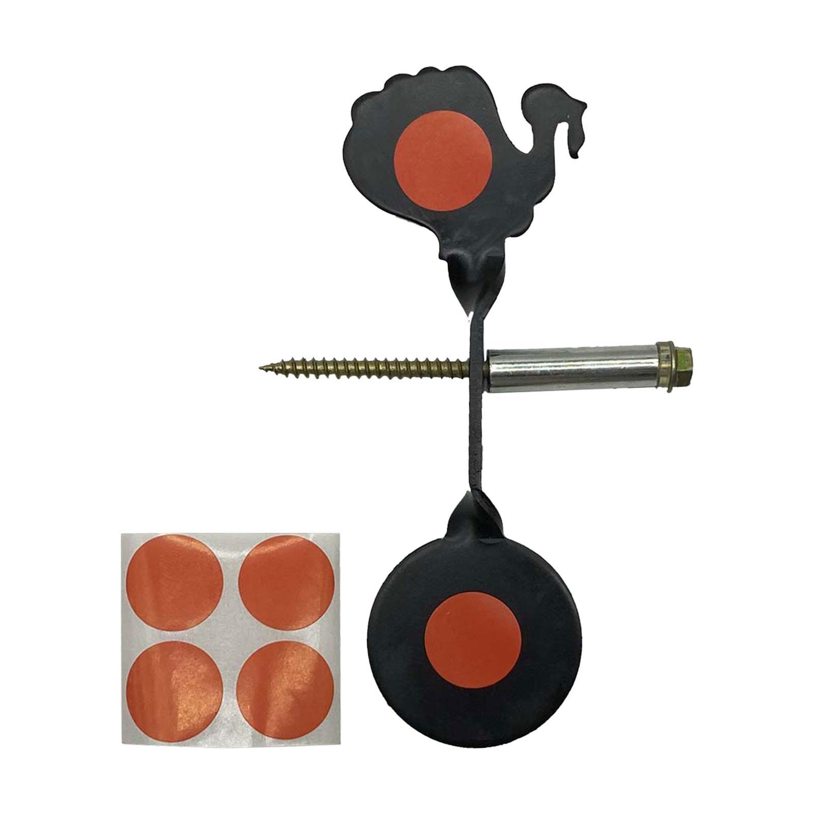 Resetting Hunting Target Accuracy Practice Stainless Steel Entertainment Game Practical Training Hunting Target for Outside